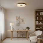 Modern Flush Mount Ceiling Light with Integrated LED & Dimmable Feature | Versatile Copper Fixture for Effortless Illumination