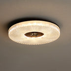 Modern Flush Mount Ceiling Light with Integrated LED & Dimmable Feature | Versatile Copper Fixture for Effortless Illumination