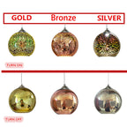 Modern Glass Pendant Light | 3D Colorful Fireworks Design with Adjustable Chain for Vibrant Kitchen Pendant Lighting