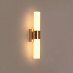 Modern LED Wall Sconce Lighting with Adjustable Color Temperature | Elegant Gold Finish for Timeless Ambiance