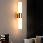 Modern LED Wall Sconce Lighting with Adjustable Color Temperature | Elegant Gold Finish for Timeless Ambiance