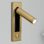 Modern LED Wall Sconce Lighting with Adjustable Spotlight for Enhanced Reading