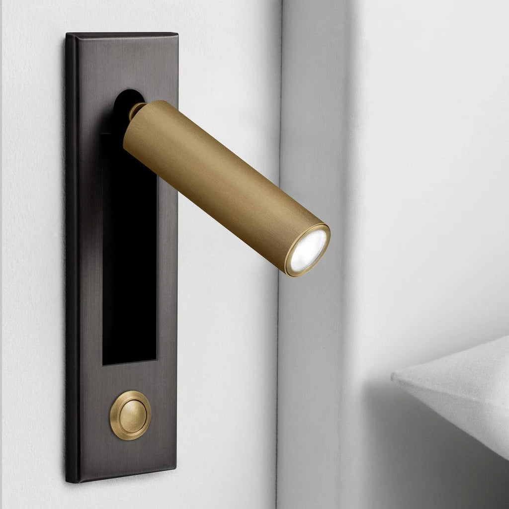 Modern LED Wall Sconce Lighting with Adjustable Spotlight for Enhanced Reading
