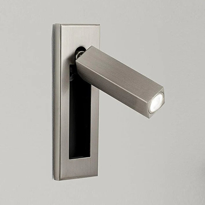 Modern LED Wall Sconce Lighting with Adjustable Spotlight for Enhanced Reading
