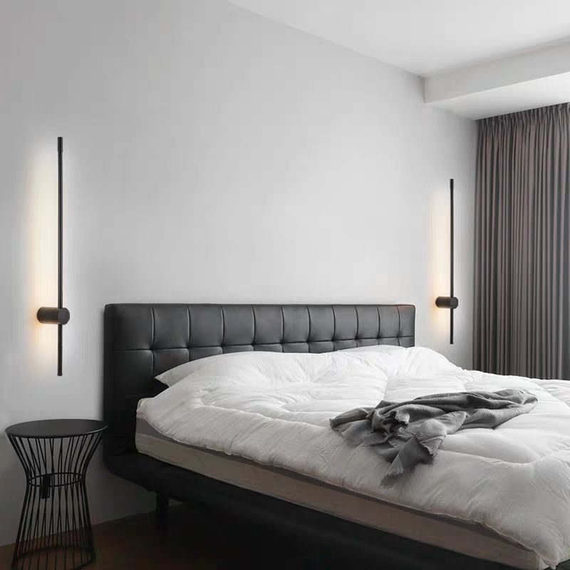 Modern Linear Wall Light | Sleek Iron & Acrylic Design with Soft LED Illumination for Contemporary Spaces