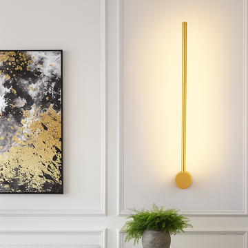 Modern Linear Wall Light | Sleek Iron & Acrylic Design with Soft LED Illumination for Contemporary Spaces