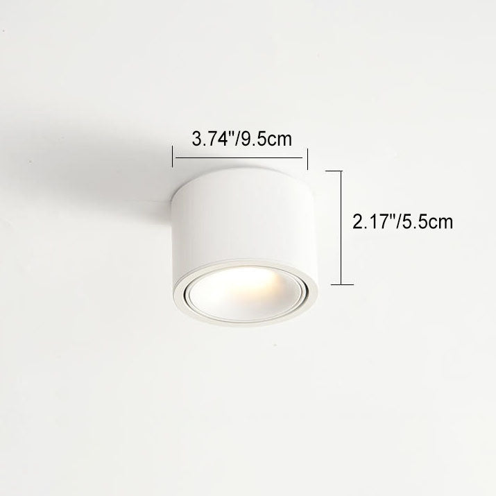 Modern Minimalist | Flush Mount Ceiling Light with Adjustable LED | Sleek Design for Elegant Illumination