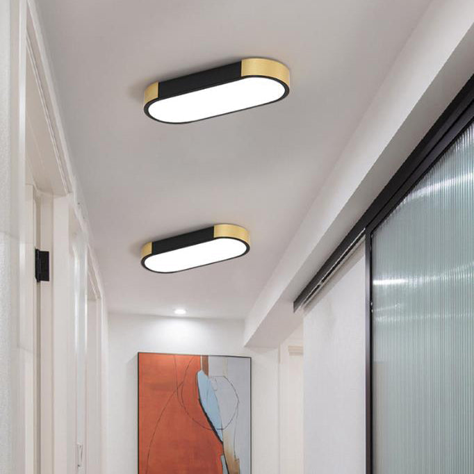Modern Minimalist | Flush Mount Ceiling Light with Color Changing Feature | Versatile Illumination for Any Room