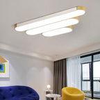 Modern Minimalist | Flush Mount Ceiling Light with Color Changing Feature | Versatile Illumination for Any Room