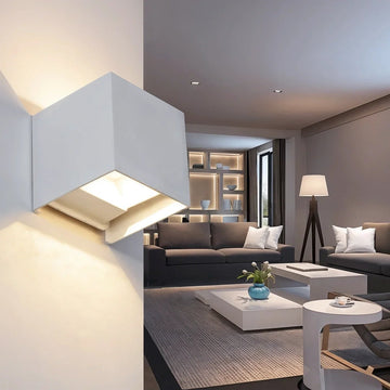 Modern Motion Sensor Outdoor Wall Light with Adjustable Beam | Weatherproof Design for Enhanced Safety and Convenience