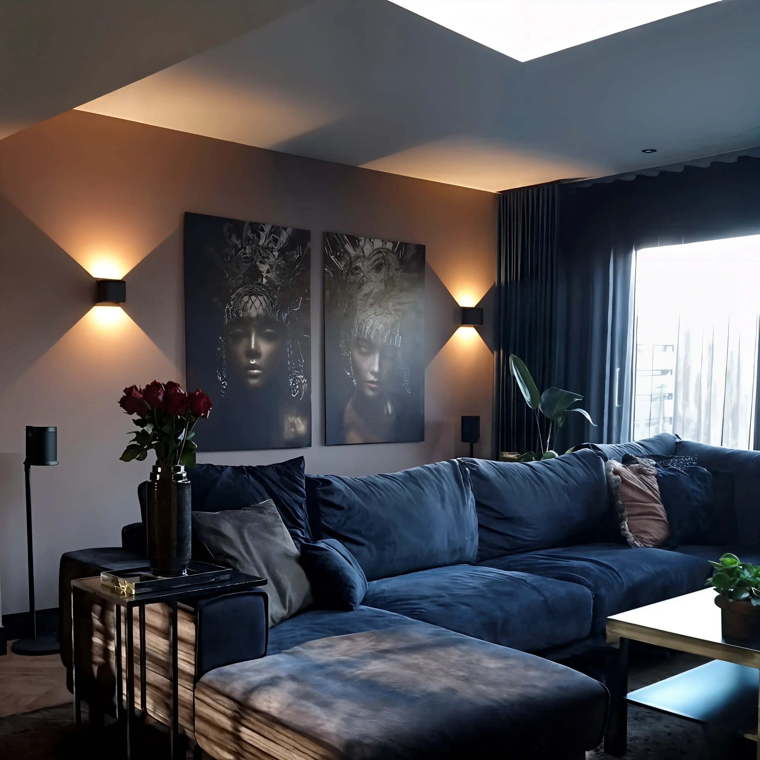 Modern Motion Sensor Outdoor Wall Light with Adjustable Beam | Weatherproof Design for Enhanced Safety and Convenience