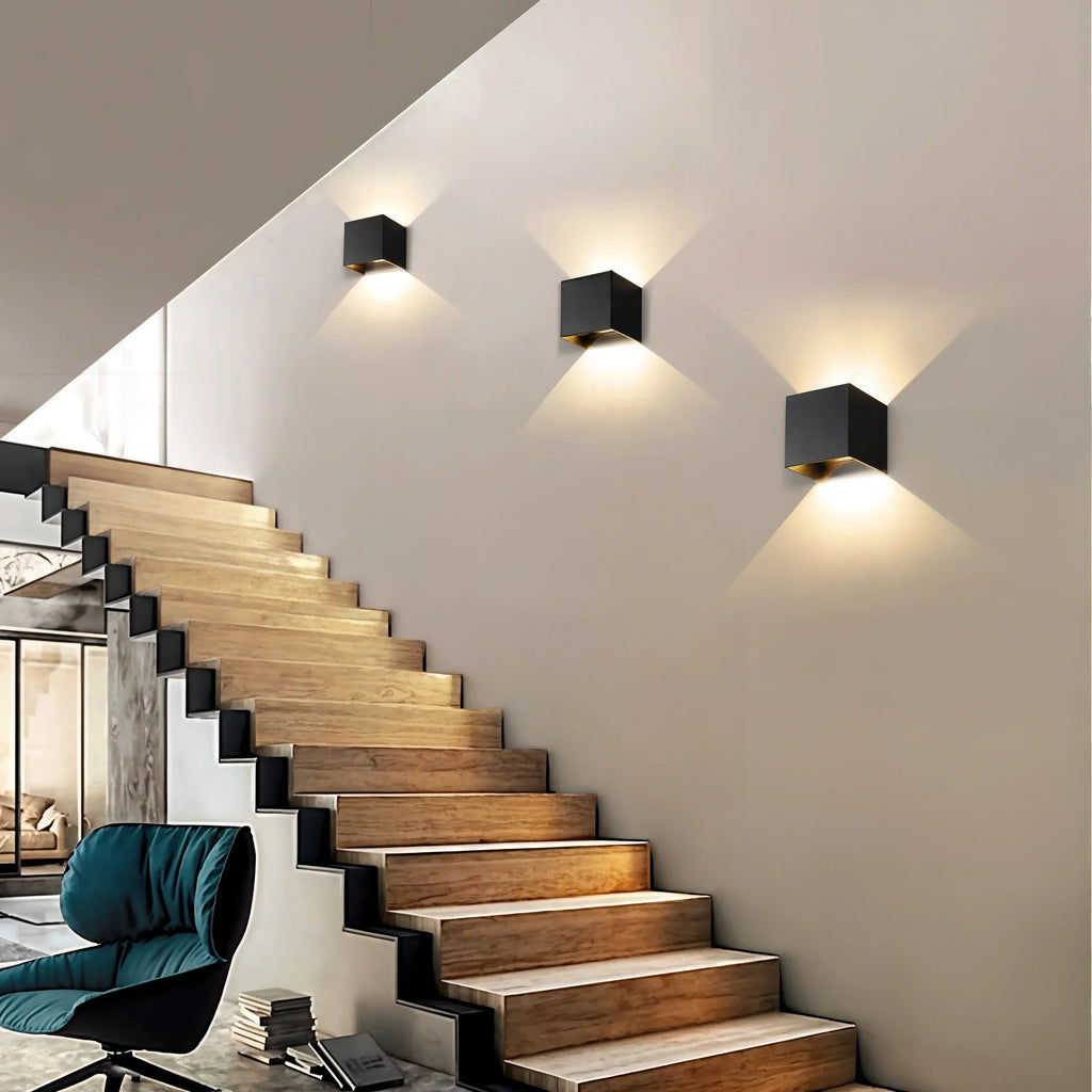 Modern Motion Sensor Outdoor Wall Light with Adjustable Beam | Weatherproof Design for Enhanced Safety and Convenience