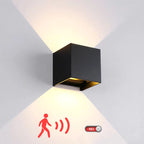 Modern Motion Sensor Outdoor Wall Light with Adjustable Beam | Weatherproof Design for Enhanced Safety and Convenience