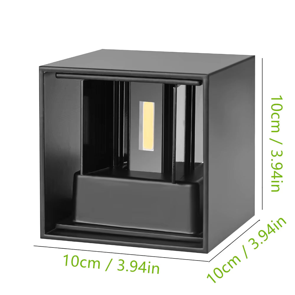 Modern Motion Sensor Outdoor Wall Light with Adjustable Beam | Weatherproof Design for Enhanced Safety and Convenience