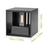 Modern Motion Sensor Outdoor Wall Light with Adjustable Beam | Weatherproof Design for Enhanced Safety and Convenience