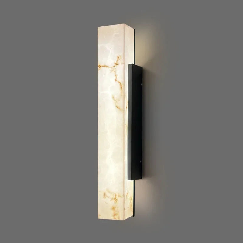 Modern Outdoor Wall Lamp | IP65 Waterproof Design with Luxury Marble Finish | Elegant Illumination for Year-Round Curb Appeal