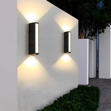 Modern Outdoor Wall Light | Waterproof Design with Energy-Efficient LED | Stylish Exterior Wall Lantern for Safety and Illumination