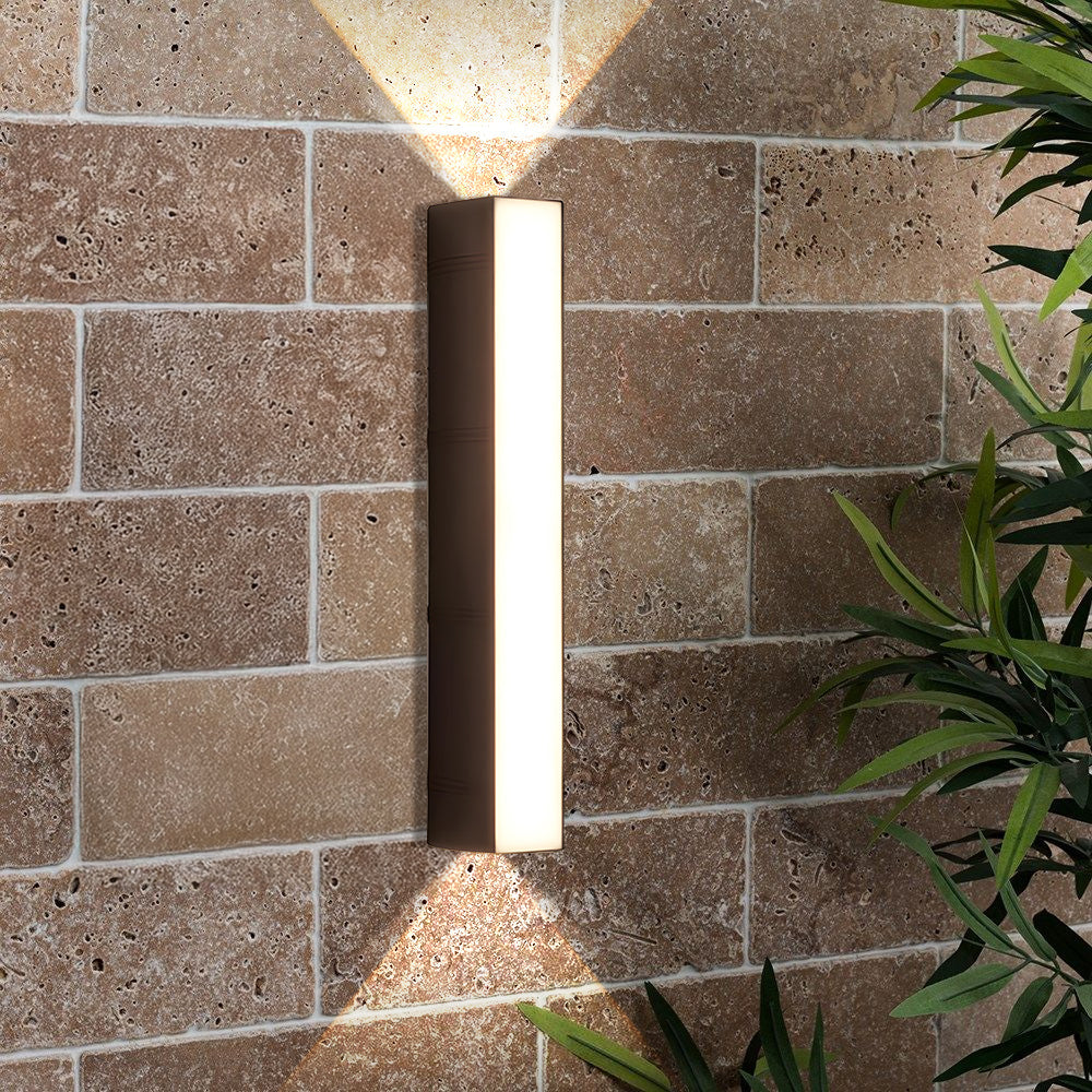 Modern Outdoor Wall Light | Waterproof Design with Energy-Efficient LED | Stylish Exterior Wall Lantern for Safety and Illumination