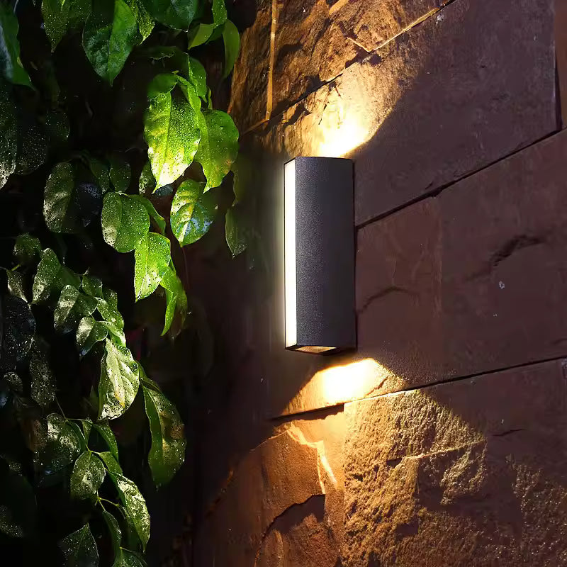 Modern Outdoor Wall Light | Waterproof Design with Energy-Efficient LED | Stylish Exterior Wall Lantern for Safety and Illumination