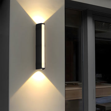 Modern Outdoor Wall Light | Waterproof Design with Energy-Efficient LED | Stylish Exterior Wall Lantern for Safety and Illumination