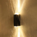 Modern Outdoor Wall Sconce | Rectangular LED Design with IP65 Weatherproof | Durable Illumination for Exterior Spaces