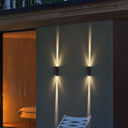 Modern Outdoor Wall Sconce | Rectangular LED Design with IP65 Weatherproof | Durable Illumination for Exterior Spaces