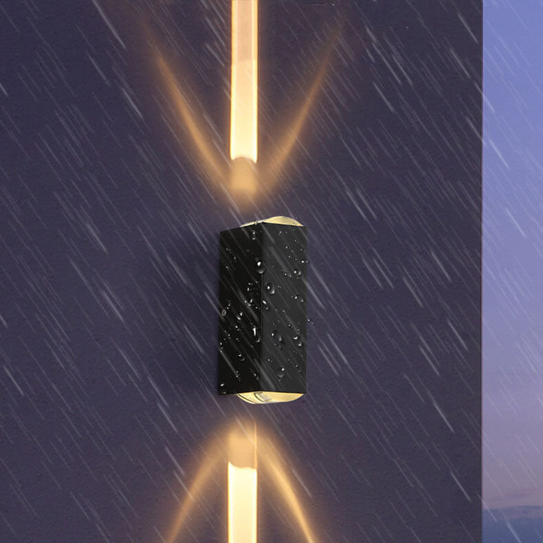 Modern Outdoor Wall Sconce | Rectangular LED Design with IP65 Weatherproof | Durable Illumination for Exterior Spaces