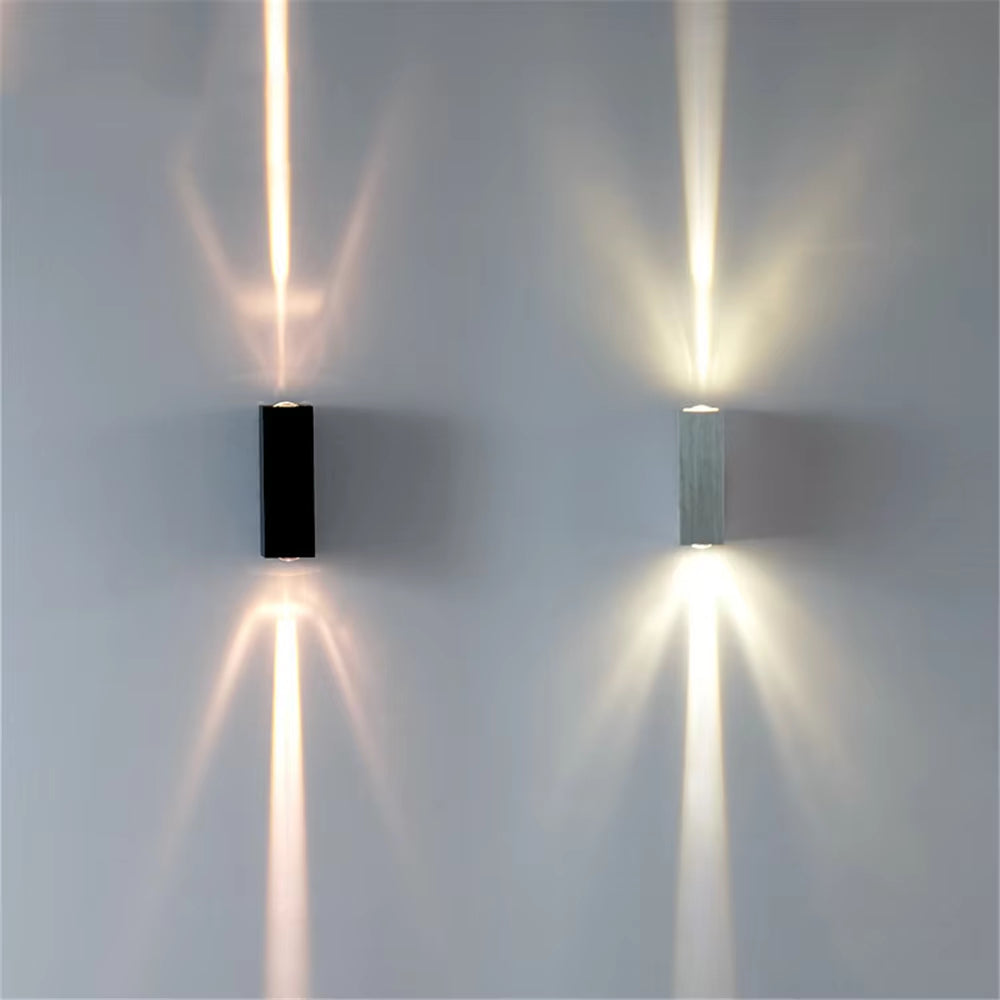 Modern Outdoor Wall Sconce | Rectangular LED Design with IP65 Weatherproof | Durable Illumination for Exterior Spaces