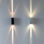 Modern Outdoor Wall Sconce | Rectangular LED Design with IP65 Weatherproof | Durable Illumination for Exterior Spaces