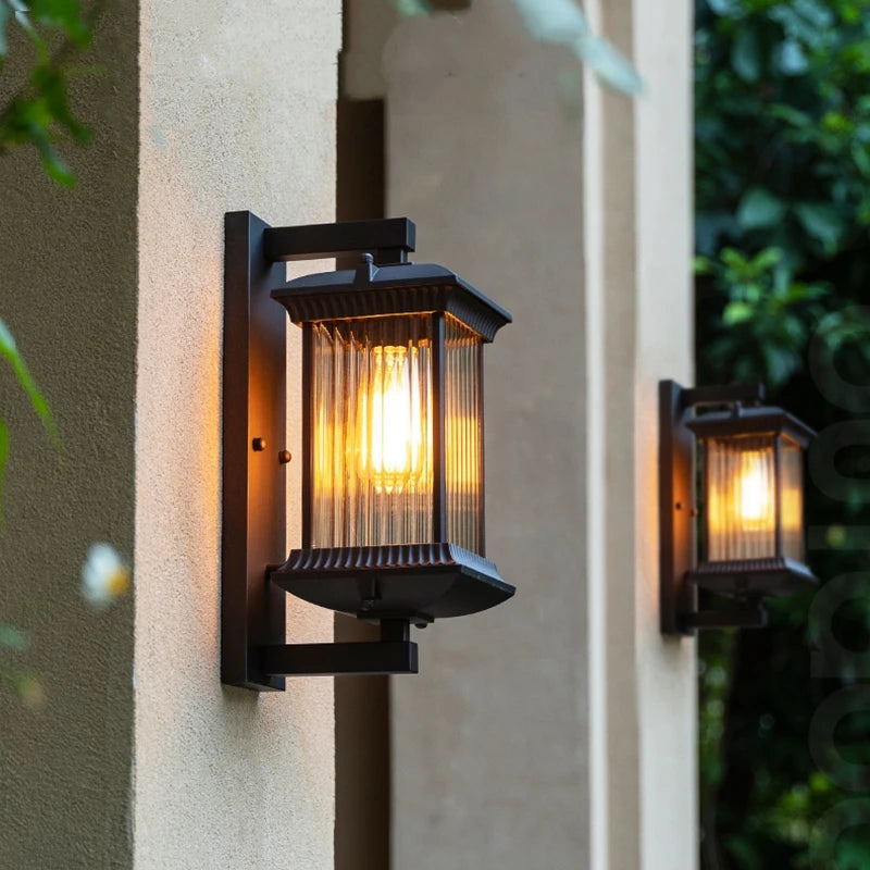 Modern Outdoor Wall Sconce with Adjustable Color Temperature | Weather-Resistant Design for Year-Round Illumination
