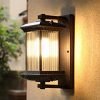 Modern Outdoor Wall Sconce with Adjustable Color Temperature | Weather-Resistant Design for Year-Round Illumination