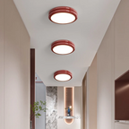 Modern Round Flush Mount Ceiling Light with Energy-Efficient LED | Sleek Design for Ambient Illumination