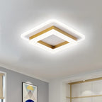 Modern Square Flush Mount Ceiling Light with Adjustable Brightness | Stylish LED Illumination for Any Room