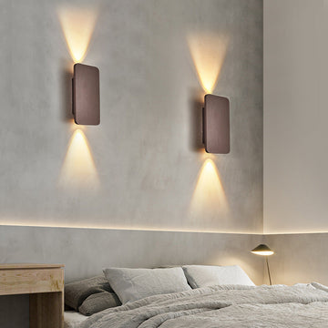 Modern Wall Sconce Light with Up & Down Illumination | Sleek Design for Elegant Indoor Spaces