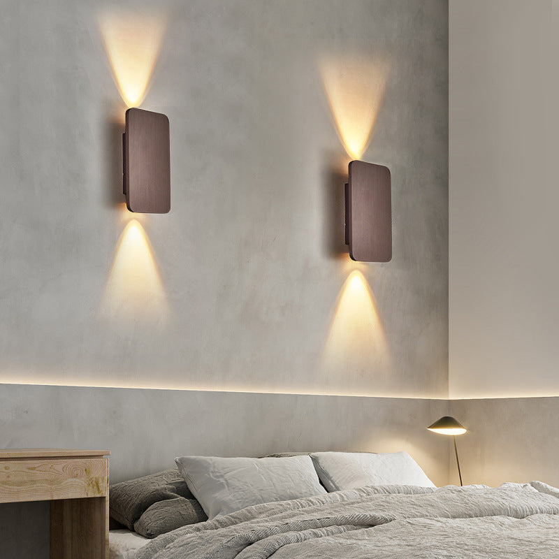 Modern Wall Sconce Light with Up & Down Illumination | Sleek Design for Elegant Indoor Spaces