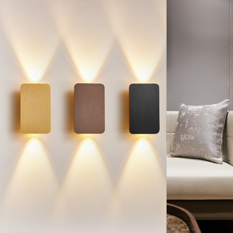 Modern Wall Sconce Light with Up & Down Illumination | Sleek Design for Elegant Indoor Spaces