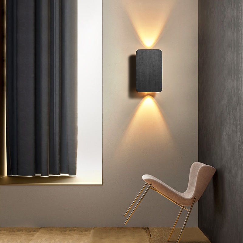 Modern Wall Sconce Light with Up & Down Illumination | Sleek Design for Elegant Indoor Spaces