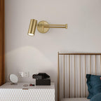 Modern Wall Sconces | Adjustable Swing Arm Wall Lamp with Sleek Iron Design | Versatile Lighting for Home Decor