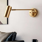 Modern Wall Sconces | Adjustable Swing Arm Wall Lamp with Sleek Iron Design | Versatile Lighting for Home Decor