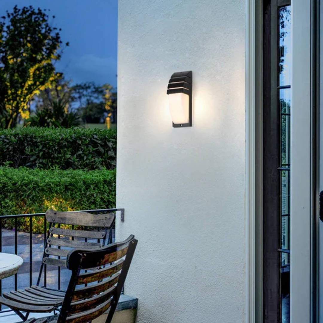 Motion Sensor Outdoor Wall Light | Waterproof LED Lantern for Safety and Convenience