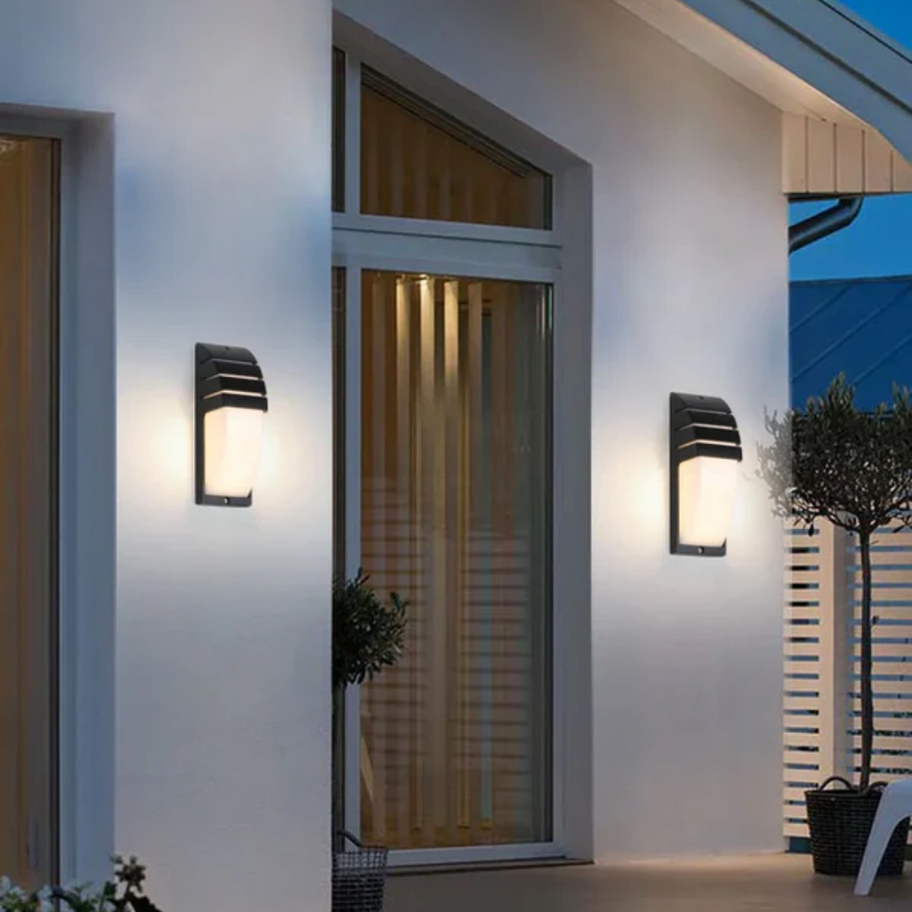Motion Sensor Outdoor Wall Light | Waterproof LED Lantern for Safety and Convenience