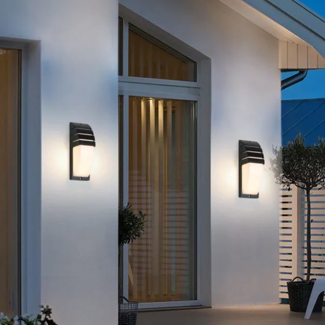 Motion Sensor Outdoor Wall Light | Waterproof LED Lantern for Safety and Convenience