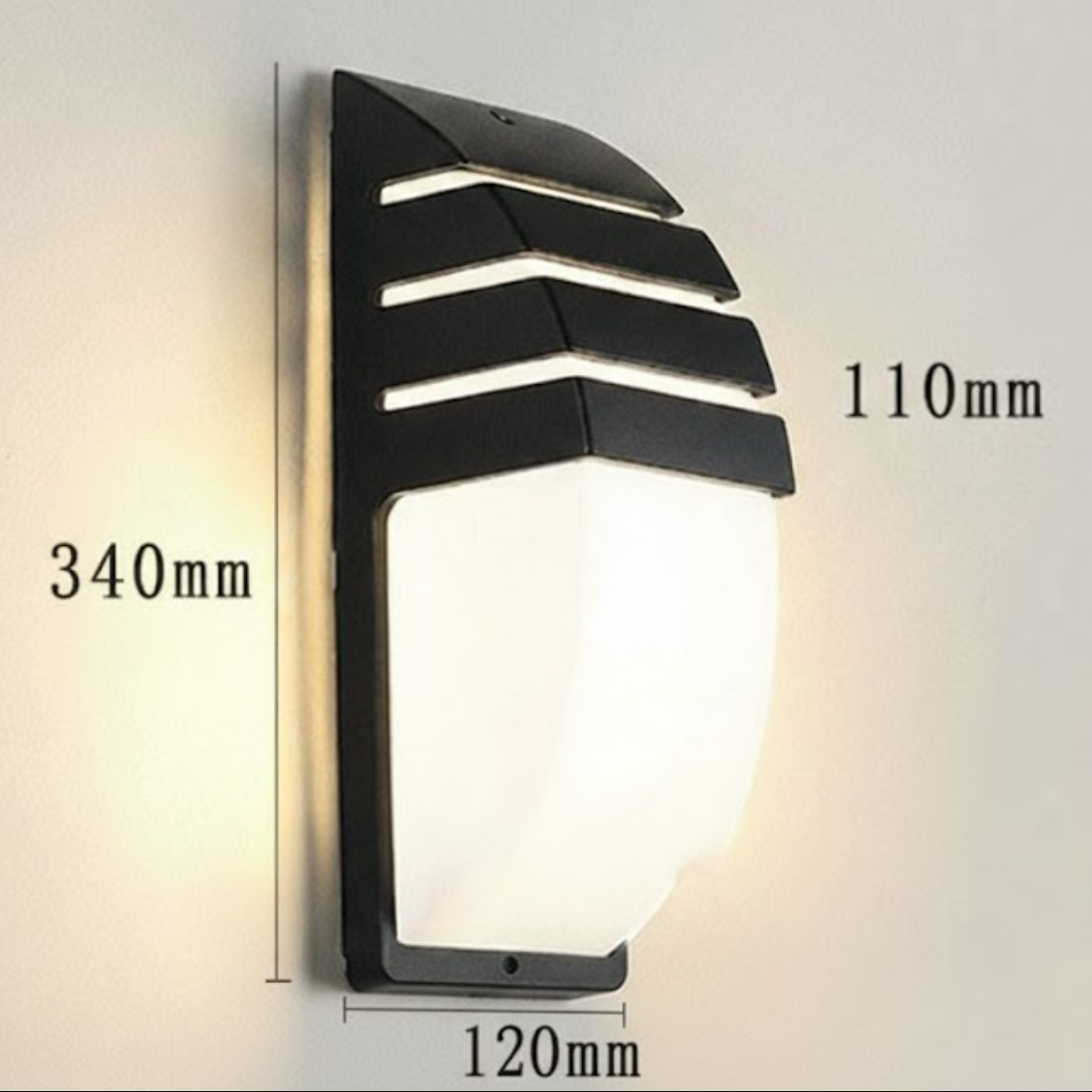 Motion Sensor Outdoor Wall Light | Waterproof LED Lantern for Safety and Convenience
