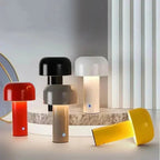 Wireless Mushroom Table Lamp Rechargeable LED Light