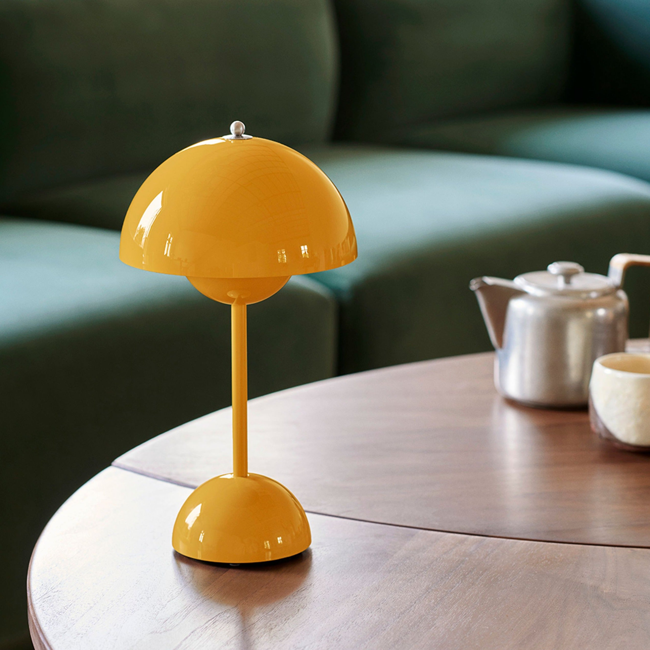 Mushroom Table Lamp, Cordless Rechargeable LED, Bedside Night Light