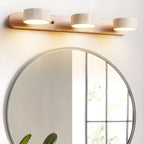 Natural Elegance | Wall Sconce Light with Dual Glow | Modern Travertine Design for Cozy Ambiance