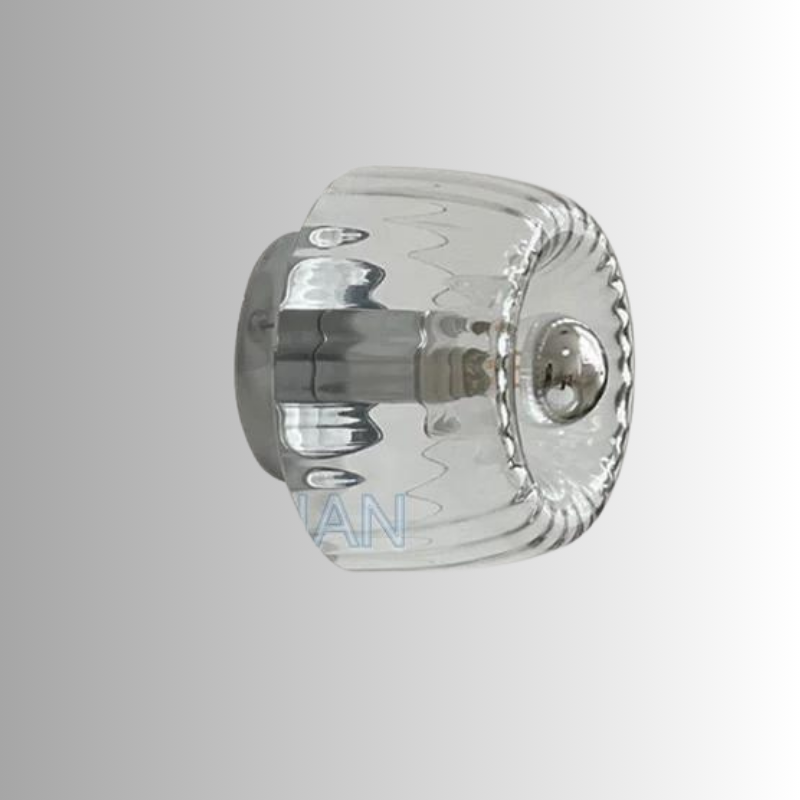 Nordic Bauhaus | Wall Sconce Light with Modern Glass Design | Stylish Illumination for Any Space