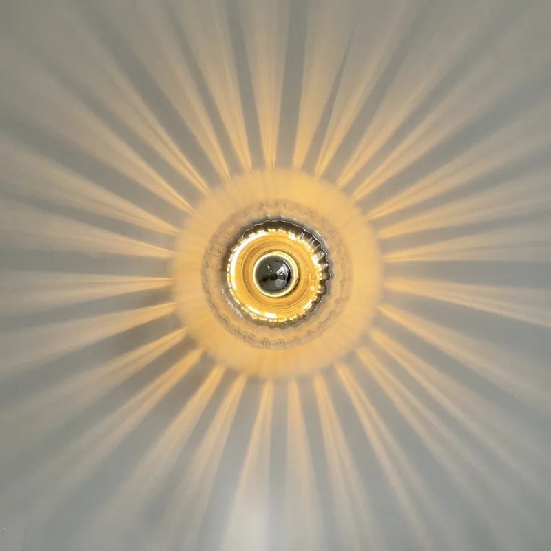 Nordic Bauhaus | Wall Sconce Light with Modern Glass Design | Stylish Illumination for Any Space