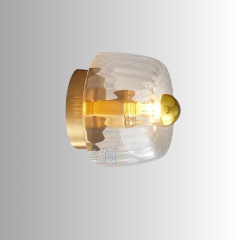 Nordic Bauhaus | Wall Sconce Light with Modern Glass Design | Stylish Illumination for Any Space