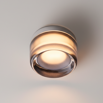 Nordic Circular Wall Sconce Light with Stained Glass Shade | Elegant Wall Lighting for Modern Home Decor